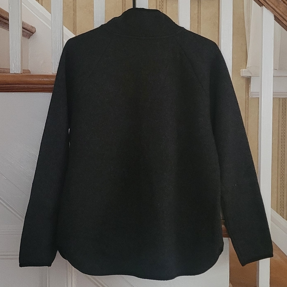 TEK GEAR Charcoal Grey Quater Zip Pullover Size Medium - Picture 2 of 5
